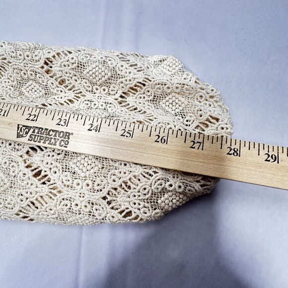 byTiMo The Crochet Top in Vintage SM Sheer Bow Trim Feminine Romantic NEW $388 - Picture 15 of 16